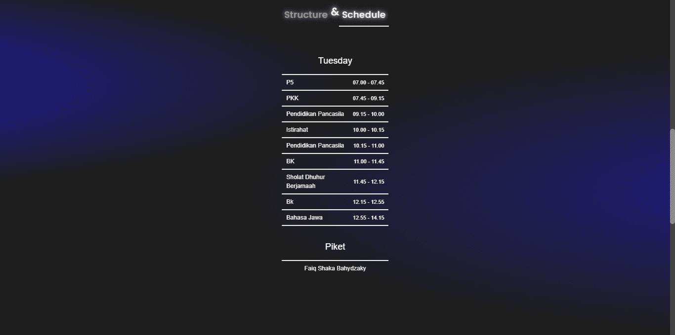 PPLG 2 Class Website - screenshot 2
