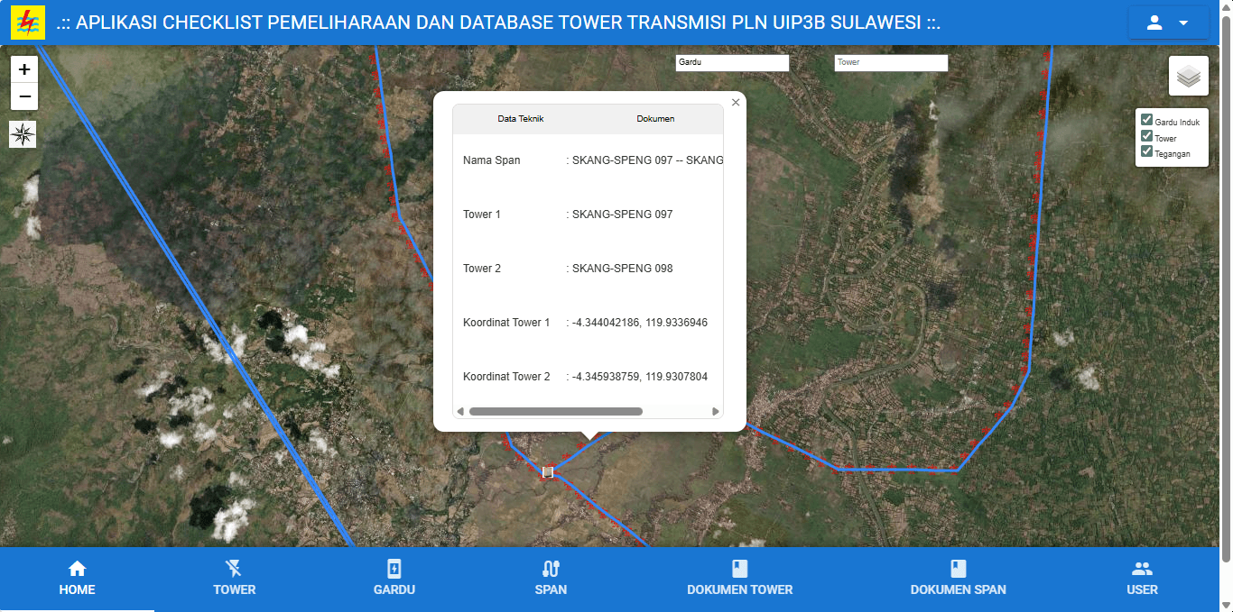 Tower Transmission PLN UIP3B Sulawesi - screenshot 4