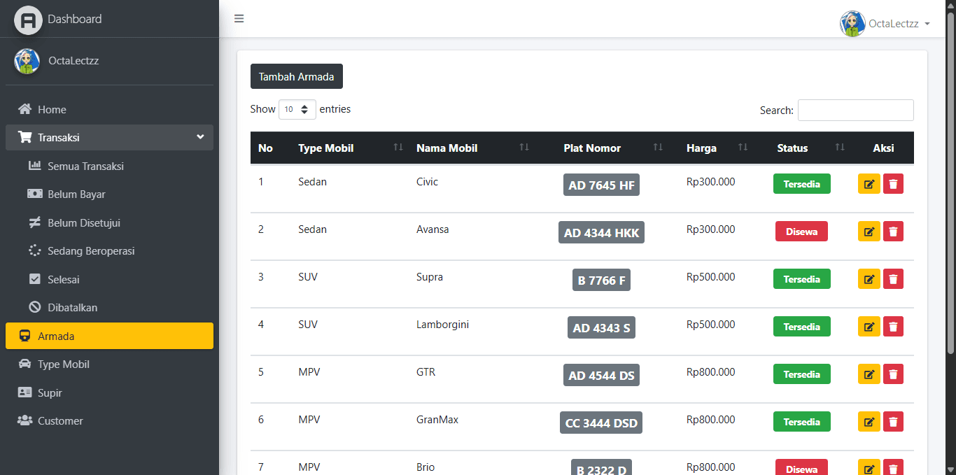 Wheelsrent - screenshot 8